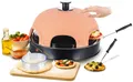 Produktbild: Pizzarette mit 6 Pizza-Heber Mini-Pizza Back-Ofen Pizza-Dom Emerio PO-115984