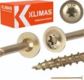 Produktbild: WKCP-08160 Zimmermannsschrauben mit Tellerkopf