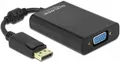 Produktbild: DELOCK Displayport Adapter DP -> D-Sub15 St/Bu +Audio