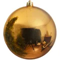 Produktbild: Bruchfeste Outdoor XL Weihnachtskugel Goldfarben Ø 20 cm aus Kunststoff