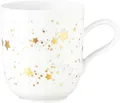Produktbild: Seltmann Weiden Becher Liberty - Golden Stars, 1-tlg., Porzellan, Becher mit Henkel 0,40 l