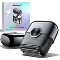 Produktbild: Elektrorasierer Herren, Mini Foil Shaver Mit 4 Flexiblem Scherkopf Rasierappa...