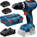 Produktbild: Bosch Akku-Schlagbohrschrauber GSB 18V-65, 18V / 4,0Ah, 2x ProCore Akku, Ladegerät und Koffer