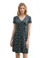 Produktbild: TOM TAILOR Damen 1045309 Kleid, 37823 - Navy Green Dots, 34 EU