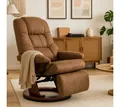 Produktbild: abc HOME Sessel braun, Fernbedienung, elektrisch, Massage, Liegefunktion
