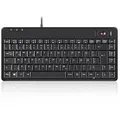 Produktbild: Perixx PERIBOARD-505 H PLUS, Mini, USB, Membran Key Switch, Schwarz