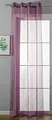 Produktbild: Ösenvorhang Transparent »Uni« Gardine HxB 175x140 cm Lila Stores Vorhang Ösen Bleibandabschluß Wohnzimmer, 20332-cn
