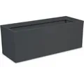 Produktbild: ONDIS24 Blumenkasten Graphit (1 St), 79.5 x 29.5 x 29.5 (H) cm, Pflanzvolumen ca. 57 Liter