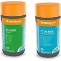 Produktbild: Steinbach | Poolpflege Starter-Set | Algezid flüssig + Total Blue | langsamlöslich 20g | Perfektes Set zur Reinigung und Wartung | Poolwasser sau...