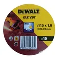 Produktbild: DEWALT Trennscheibe Edelstahl flach 115 mmx1.0 mm DT3506-QZ