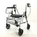 Produktbild: XXL Rollator Tomtar Gehhilfe Gehwagen Schwerlast bis 200 kg Adipositas K4635