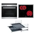 Produktbild: SIEMENS EQ411TA10 iQ100 (Backofen), iQ300 (Kochfeld), Einbauherdset (Elektrokoch