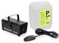 Produktbild: Showlite SN-400 Nebelmaschine 400W mit Fernbedienung und Nebelfluid (Nur 3 Minuten Aufwärmzeit, 40m³/min Nebelausstoß, 3,5m Sprühdistanz, 5L Nebelflüssigkeit inklusive) schwarz