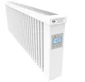 Produktbild: AeroFlow Elektroheizung SLIM 1200 mit Schamottekern FlexiSmart-Displayregler elektrische Zusatzheizung, Nachtspeicher Ersatz, Elektroheizkörper-Heizgerät