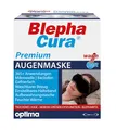Produktbild: BlephaCura Premium Augenmaske – Medizinprodukt für trockene Augen & Blepharitis Mikrowellen‑ und Backofen‑geeignet abnehmbarer, waschbarer Bezug inkl. Transportbeutel