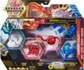 Produktbild: Bakugan 'Legends' 2023 Legends Collection 4er Pack mit 1 Nova Ball, 1 Basic Ball, 1 Geogan und 1 Ultra Ball mit Baku-Gear, unterschiedliche Varianten, für Kinder ab 6 Jahren, Wurfkreisel, 6 Jahr(e), Batterien erforderlich