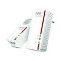Produktbild: AVM FRITZ!Powerline 1260 WLAN Set 1200 MBit/s 1x LAN 10/100/1000 / WLAN 866 MBit/s weiss