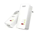 Produktbild: FRITZ!Powerline 1260/1220 WLAN Set (WLAN-Access Point, ideal für Media-Streaming oder NAS-Anbindungen, 1.200 MBit/s, deutschsprachige Version)