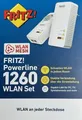 Produktbild: AVM FRITZ Powerline 1260 WLAN  1260 + 1220 Adapter Set 20002795 neue Version
