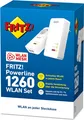 Produktbild: AVM FRITZ!Powerline 1260 WLAN Set WLAN-Access Point, ideal für Media-Streaming