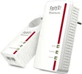 Produktbild: FRITZ!Powerline 1260E WLAN Set Powerline Adapter 1200MBit/s Gigabit Mesh