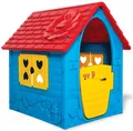 Produktbild: Spielhaus Kinder Kinderspielhaus blau Gartenhaus Indoor Outdoor Dohany +2J