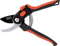 Produktbild: BLACK+DECKER Gartenschere 20,3 cm gehärtete Stahlklingen 13 mm Schnittstärke schwarz/orange