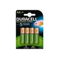 Produktbild: Duracell Recharge Ultra AA (4 Stück) - 2400 mAh - Universal - Nickel-Metal Hydride (NiMH) - AA (5000394057043)