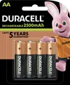 Produktbild: DURA NIMH AA4 - NiMH Akku, AA (Mignon), 2500 mAh, 4er-Pack