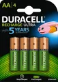 Produktbild: 8x Duracell Akku / AA HR06 2500 mAh vorgeladen 4er Blister