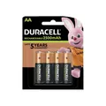 Produktbild: Duracell Recharge Ultra Akku Mignon AA HR6 2500mAh NiMH Precharged (4er Blister)