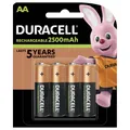 Produktbild: 4 DURACELL Akkus PreCharged Mignon AA 2.500 mAh