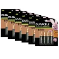 Produktbild: 6x Duracell Akku Recharge Ultra Mignon AA HR6 NiMH 1,2V 2500 mAh 4er Blister