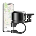 Produktbild: AirBell Pro - Fahrradklingel mit integriertem Tracker für Apple Find My Netzwerk, AirTag Alternative (22.2mm Standard Lenker)
