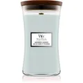 Produktbild: Woodwick Sagewood & Seagrass Duftkerze mit Holzdocht 609 g