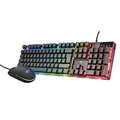 Produktbild: Trust Gaming GXT Azor Gaming-Tastatur und -Maus, QWERTY + Nederlandse Toetsenbord - Schwarz 23289