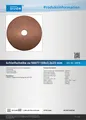 Produktbild: Guede Güde Schleifscheibe 108x3,2x23 Scheibe Sägekettenschärfgerät Kettenschärfgerät 94078