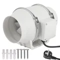 Produktbild: 100mm Rohrventilator Abluftventilator 2600rpm Abluftventilator Hochleistungs