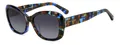 Produktbild: KATE SPADE ELOWEN/G/S EDC BLACK BLUE HAVANA 55/17/140 Damen Sonnenbrillen