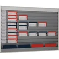 Produktbild: Fp - Planungstafel H1282xb1580xt78 Mm 10 Schienen Grau