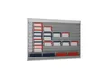 Produktbild: Eichner Planungstafel A4 für den Werkstattbereich 10 Schienen 1580 x 1282 x 78 mm (9019-00115)