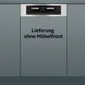 Produktbild: BAUKNECHT teilintegrierbarer Geschirrspüler BSBO 3O35 PF X (2), 10 Maßgedecke