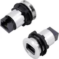 Produktbild: TRU COMPONENTS RJ45-02 RJ-Einbaubuchse RJ45 CAT5 8/8 1417396 Buchse, Einbau  ...