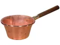 Produktbild: Home Henkeltopf mit Henkelgriff aus Holz, Rund, Kupfer, Rame, 28 cm