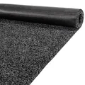 Produktbild: ANRO Teppich Läufer Schmutzfangmatte Sauberlaufmatte Fußmatte Indoor Outdoor Flur Eingang Oskar 200 x 80 cm Schwarz
