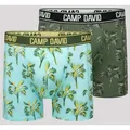 Produktbild: CAMP DAVID Boxershorts Set: (2-St) mit All Over Print bunt M