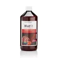 Produktbild: Sanct Bernhard Blutfit Eisen-Elixier | 1000 ml | Mit Eisen, Vitamin C und B-Vitaminen | Für Blutbildung, Energiestoffwechsel und Immunsystem | Made in Germany | Laktosefrei, glutenfrei, vegan
