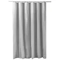 Produktbild: Duschvorhang ADOB, grau, B:180cm H:200cm, Polyethylen-Vinylacetat (PEVA), Duschvorhänge, Höhe 200 cm