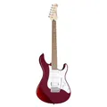 Produktbild: Yamaha Pacifica 012 RM E-Gitarre rot metallic – Hochwertige Elektrogitarre für Einsteiger in elegantem Design – 4/4 Gitarre aus Holz