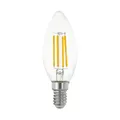 Produktbild: EGLO E14 LED Lampe, Glühbirne klassisch in Kerzenform, Leuchtmittel Kerze für Retro Beleuchtung, 7 Watt (entspricht 60 Watt), 806 Lumen, warmweiß, 2700 K, Edison Birne C35, Ø 3,5 cm